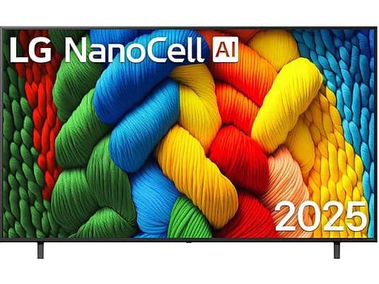 TV LG 75" 75NANO80A6B NanoCell 4K UHD