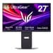 Monitor LG UltraGear 27G850A-B 27" 4K UHD Nano IPS 240Hz 1ms G-Sync FreeSync HDR600 USB HDMI DP Preto