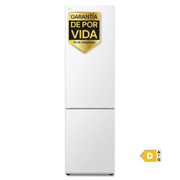 Frigorífico Combinado LG GBV21NCDSW 344L Branco
