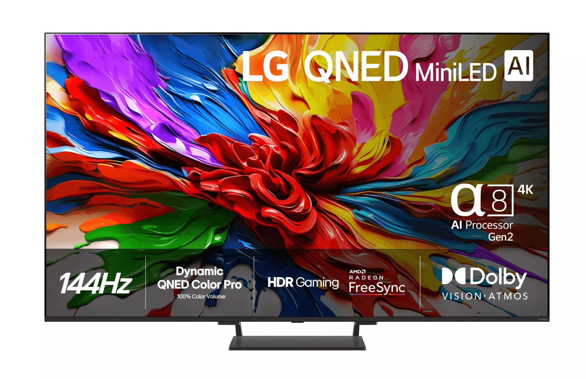 TV LG 75" QNED Evo 75QNED93A6A MiniLED Smart TV 4K Dolby Vision