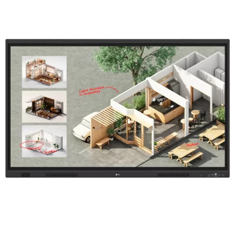 LG 55" 55TR3DQ-B CreateBoard Standard LED 4K Multi-Touch 50 Pontos