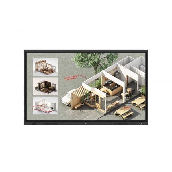 LG 65" 65TR3DQ-B Quadro Interativo IPS LCD 4K Multi-Touch (Android)