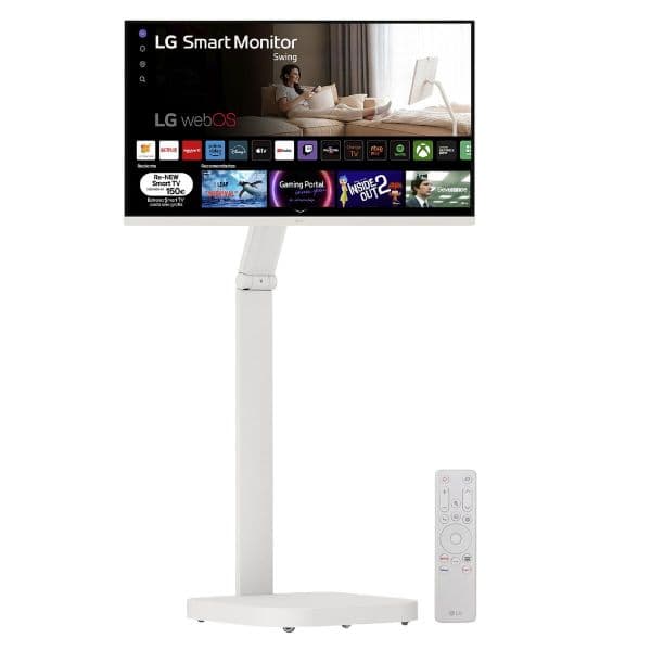LG 32" 32U721SAW 4K UHD 60Hz 5ms HDR10 webOS Smart com Controlo Giratório W SWING