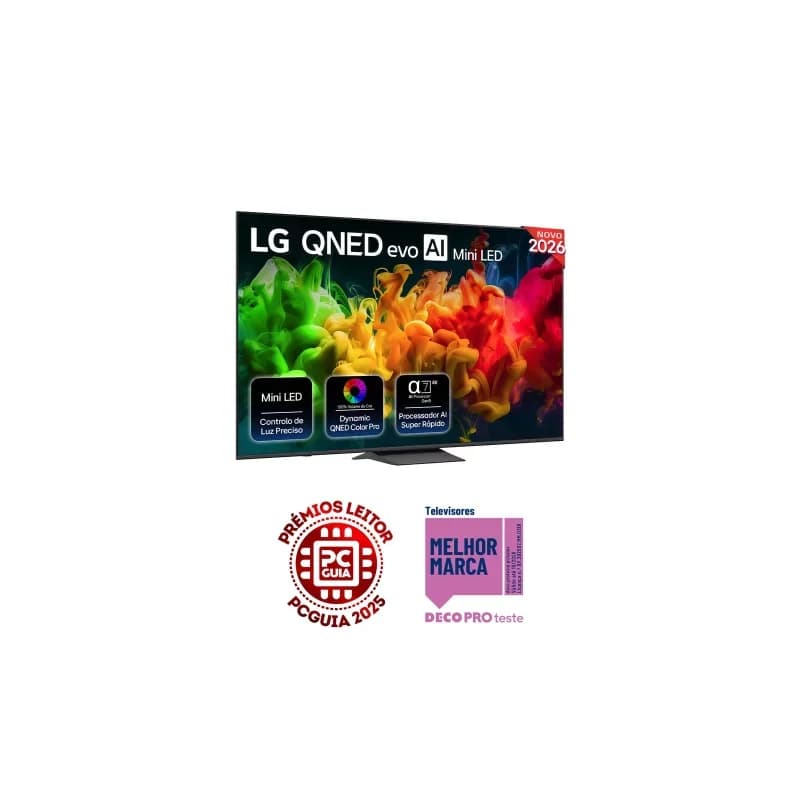 TV Qned Evo Miniled LG 85QNED81B6A | 85", 4K, Mini LED