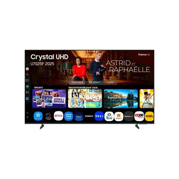 TV Samsung 55" TU55U7025FK LED Smart TV 4K HDR10