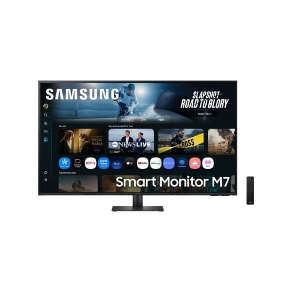 Monitor Samsung Smart M7 M70F 43" 4K Ultra HD 60Hz VA HDR10 Branco