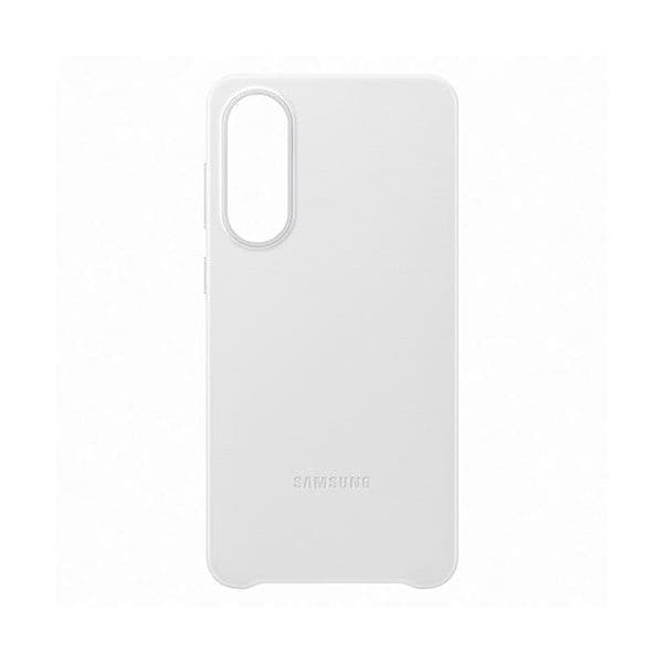 Samsung Capa Pele Vegan para Samsung Galaxy S25 Edge Cinzento Claro/Cinzento