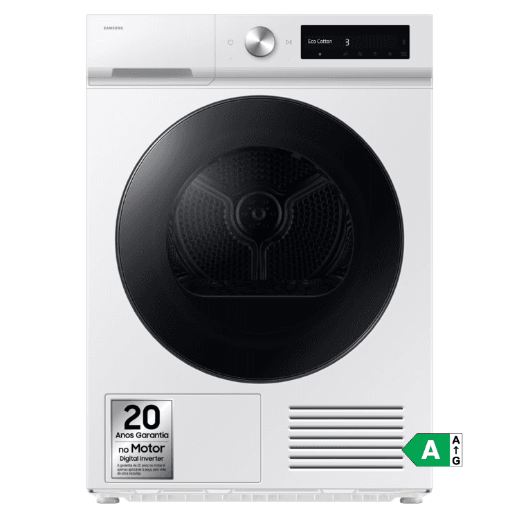 Secador de Roupa Samsung DV90DB7845GWU3 | 9kg, Bomba de Calor, A+++