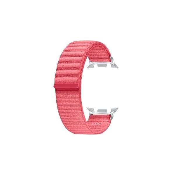 Samsung Bracelete Tecido para Samsung Galaxy Watch8 Red - S/M