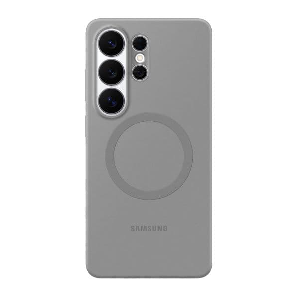 Samsung Capa Silicone Magnética Antichoque para Samsung Galaxy S26 Ultra Grey