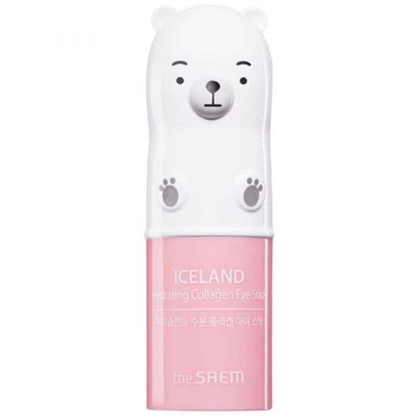 The Saem Iceland Stick de Olhos Hidratante com Colagénio 7g