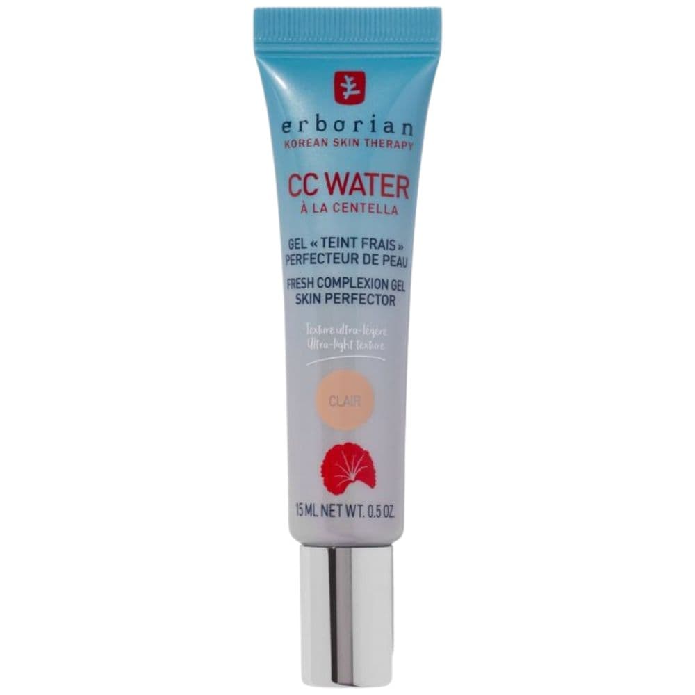 Erborian Cc Water Fluido de Tonificação Leve Embalagem Pequena Tom Clair 15ml
