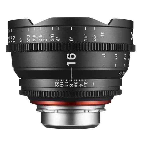 Objetiva XEEN 16mm T2.6 FF CINE PL Mount