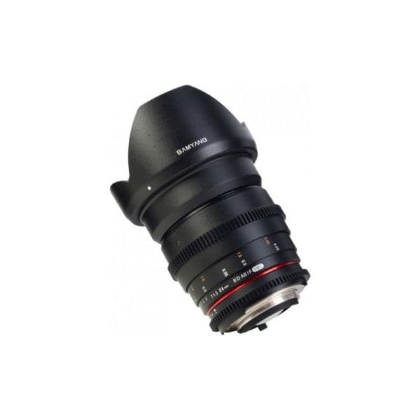 Objetiva Samyang 24mm T1.5 VDSLR para Sony E
