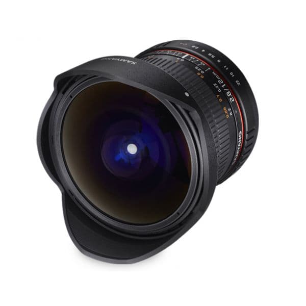 Objetiva Samyang 12mm F2.8 ED AS NCS Fisheye para Micro 4/3