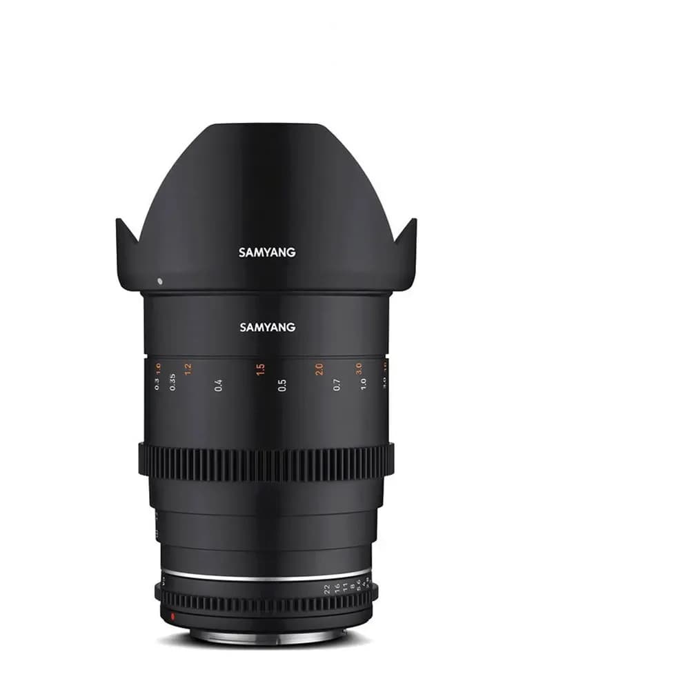 Objetiva Samyang 35mm T1.5 VDLSR MK2 para Sony E