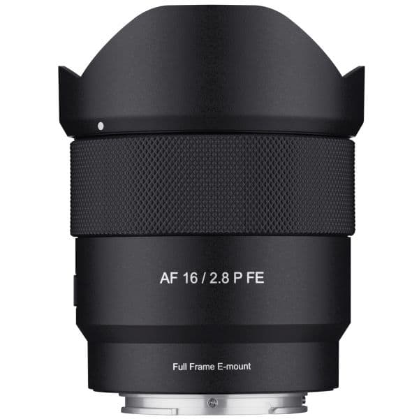 Objetiva Samyang AF 16mm f/2.8 P para Sony FE/E