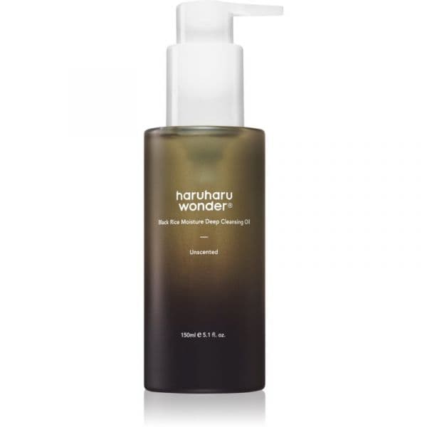 Haruharu Wonder Black Rice Moisture Óleo de Limpeza Desmaquilhante para Pele Sensível e Intolerante 150ml