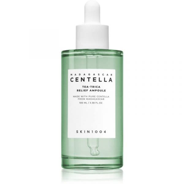 SKIN1004 Madagascar Centella Tea-trica Relief Ampoule Sérum Facial Calmante para Pele Problemática, Acne 100ml