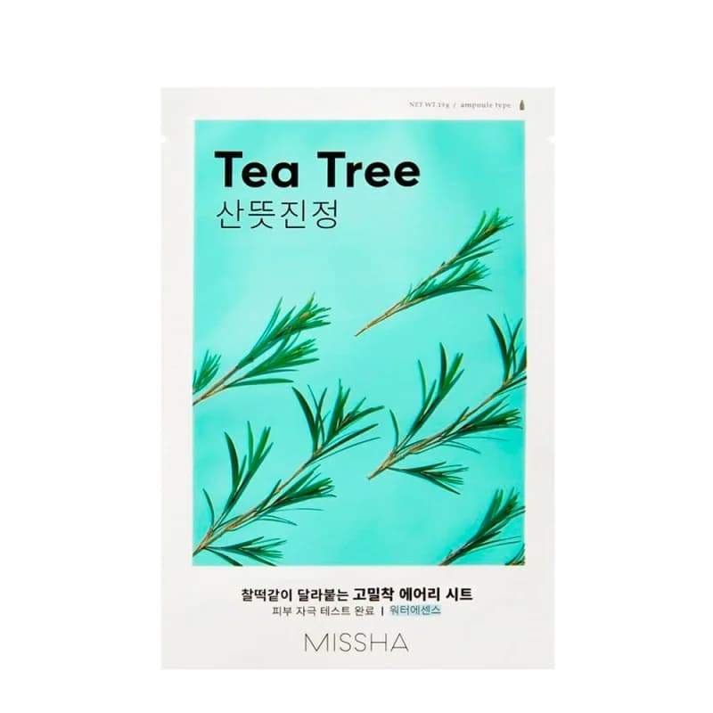 Missha Airy Fit Tea Tree Máscara em Tecido 19g