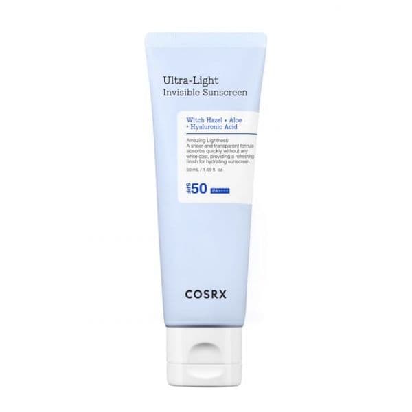 Protetor Solar Cosrx Ultra-Light Invisible Sunscreen Protetor Solar SPF50 50ml