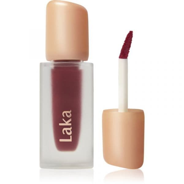 Laka Fruity Glam Tint Gloss Labial Tom 120 Cafe In Rose 4.5g