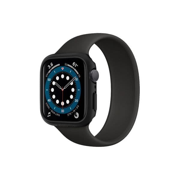 Spigen Capa Thin Fit Black Apple Watch 4/5/6/se 44Mm (062Cs24474)