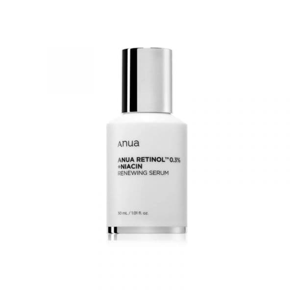 Anua Etinol 0.3% + Niacin Renewing Sérum de Noite Renovador 30ml