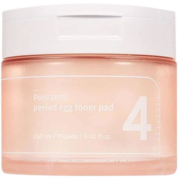 Numbuzin No.4 Pore Zero Peeled Egg Toner Pad 70 Unidades