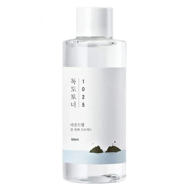 Round Lab 1025 Dokdo Nourishing Tónico Esfoliante Suave para Peles Secas e Sensíveis 100ml