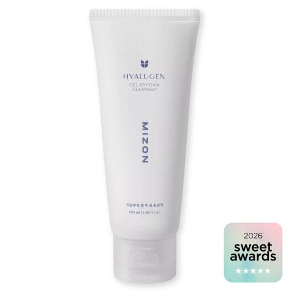 Mizon Hyalugen Gel Espuma de Limpeza Pele Seca 100ml