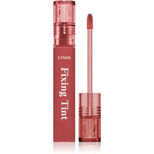 Etude Fixing Tint Batom de Longa Duração com Efeito Mate Tom #06 Soft Walnut 4 g
