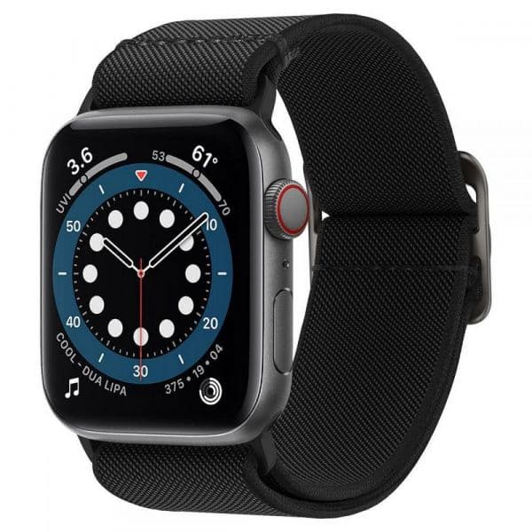 Spigen Bracelete Lite Fit para Apple Watch Series SE / 6 / 5 / 4 44mm Black - AMP02286