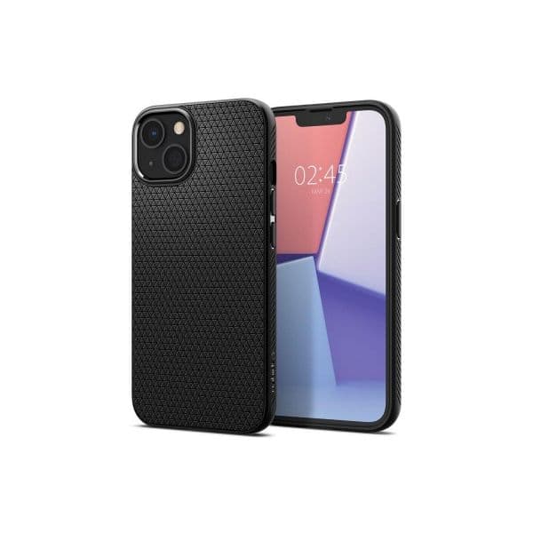 Spigen Capa Liquid Air para iPhone 13 Mini Mate Black