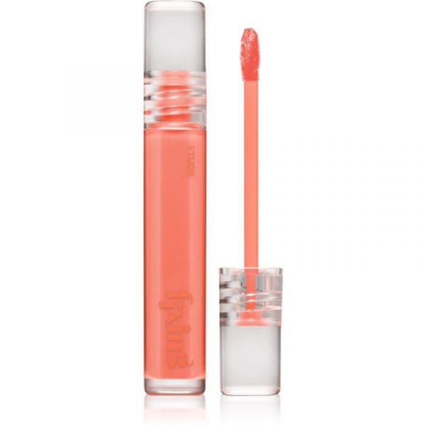 Etude Fixing Tint Glow Brilho para Lábios com Alta Pigmentação Tom #06 Peach Blended 3.8 g