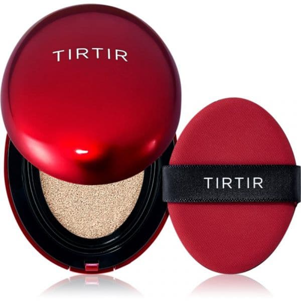 Tirtir Mask Fit Red Cushion Mini Base de Longa Duração em Esponja de Alta Proteção Uv Tom 17n Vanilla 4.5 g