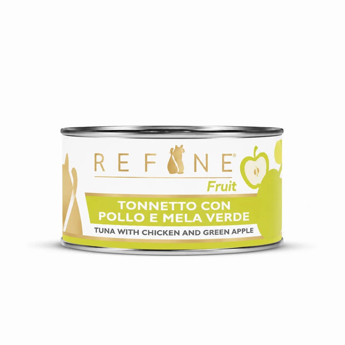 Refine Fruit Atum com Frango e Maçã Verde - Alimento húmido para gatos adultos