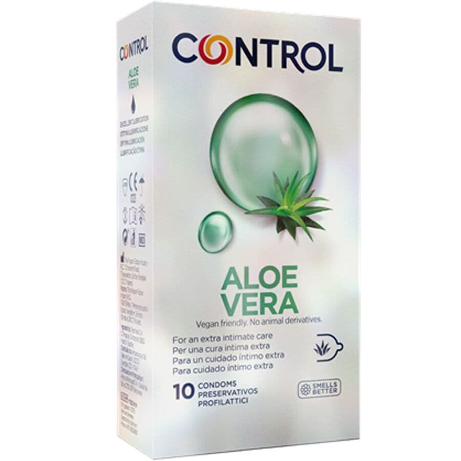 Control Preservativos Aloe Vera 10 Unidades