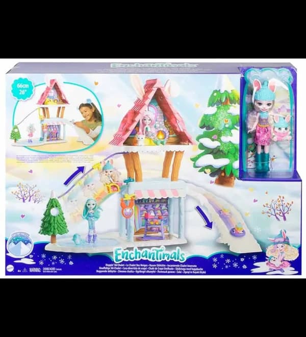 Enchantimals - Chalet de Ski 4+