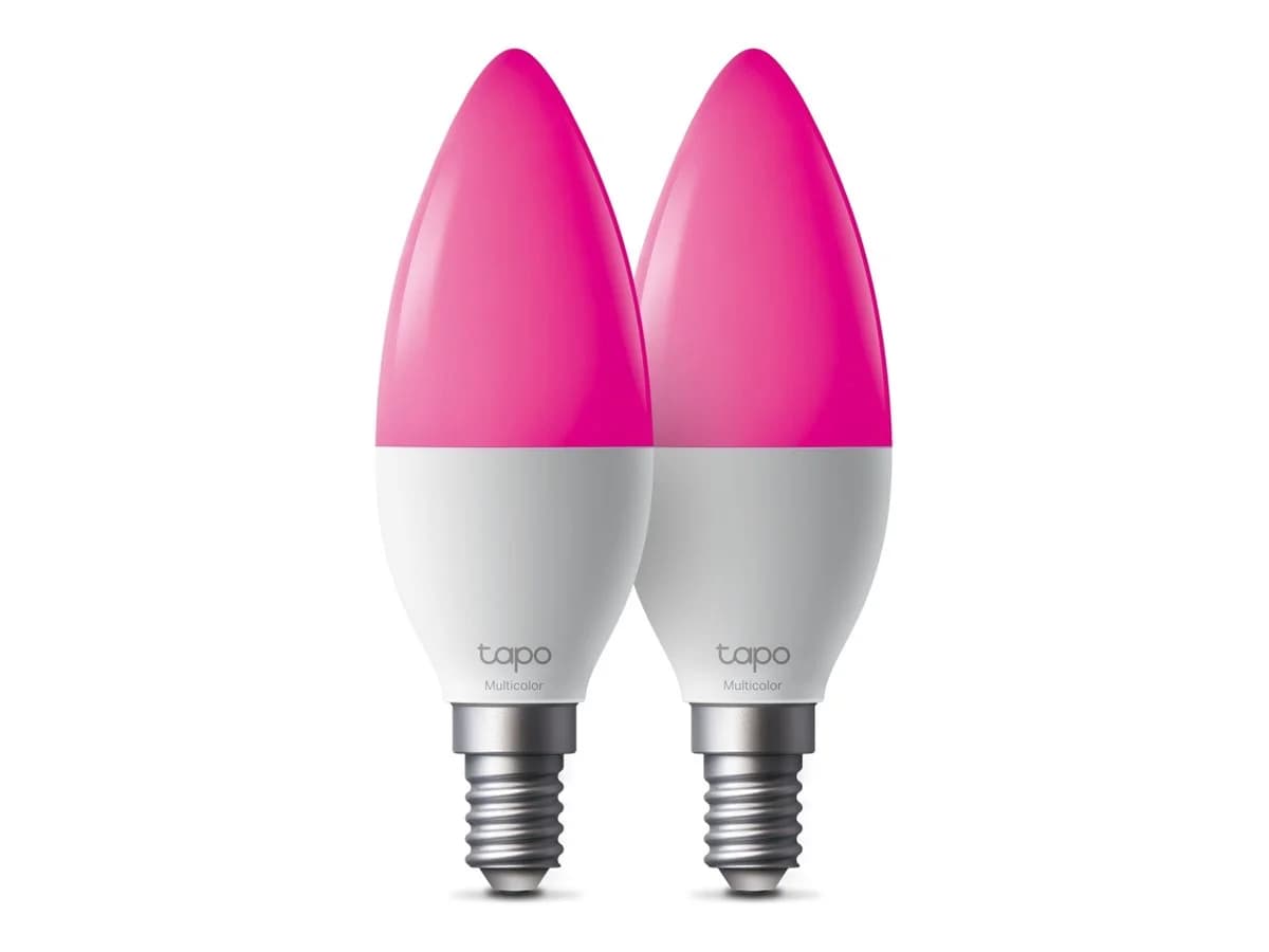 TP-Link Lâmpada Tapo L430C Smart Multicolor LED 6500K E14 (2-PACK) Wi-Fi