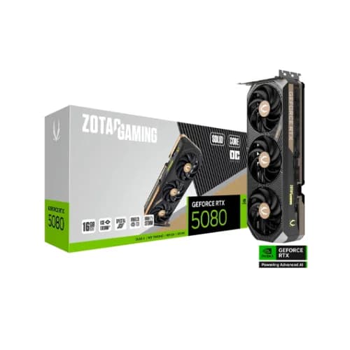 ZOTAC GeForce® RTX 5080 Solid Core OC 16GB GDDR7 DLSS4