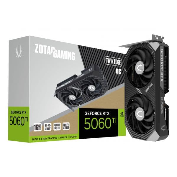 Zotac Gaming GeForce RTX 5060 Ti Twin Edge OC 16GB GDDR7 DLSS4