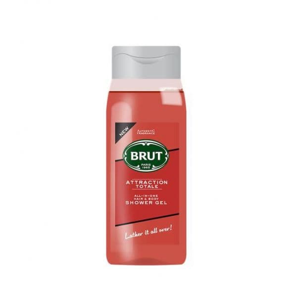 Brut Attraction Totale Gel de Banho 500ml