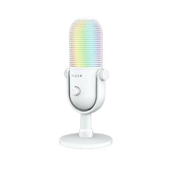 Razer Microfone Seiren V3 Chroma USB Supercardioid White RZ19-05060200-R3M1