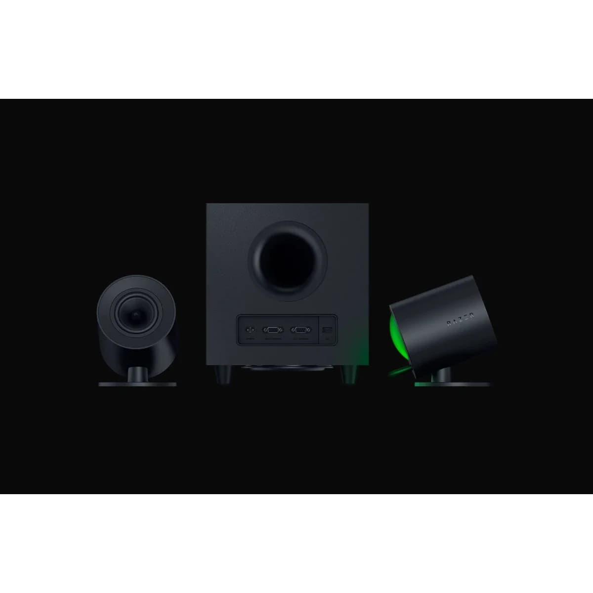 Razer Nommo V2 Colunas Gaming 2.1 RGB Bluetooth/USB Pretos