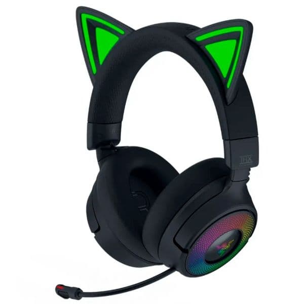 Razer Kraken Kitty V3 Pro Preto Wireless PC/Mac/PlayStation/Nintendo Switch/Steam Deck