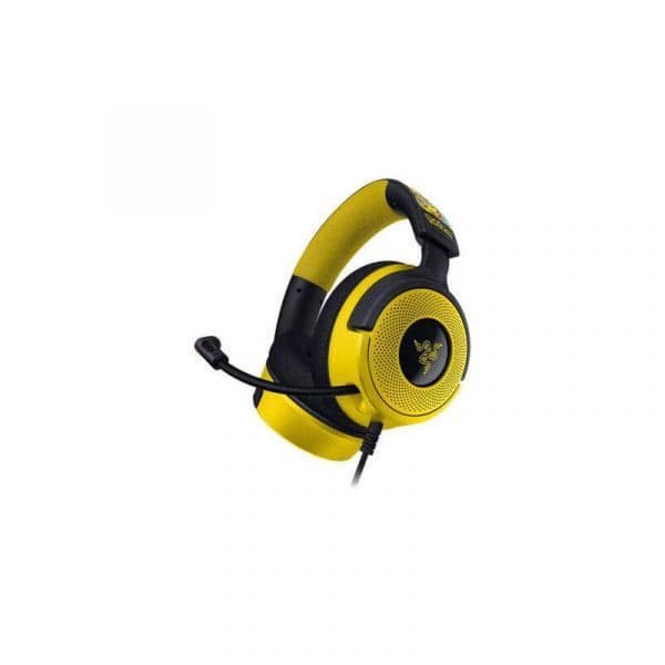 Razer Kraken V4 X Pokémon Kanto Starters Edition Amarelo, com USB-C