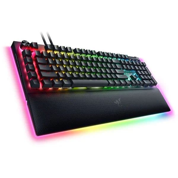 Razer BlackWidow V4 Pro Green Preto QWERTZ Alemão