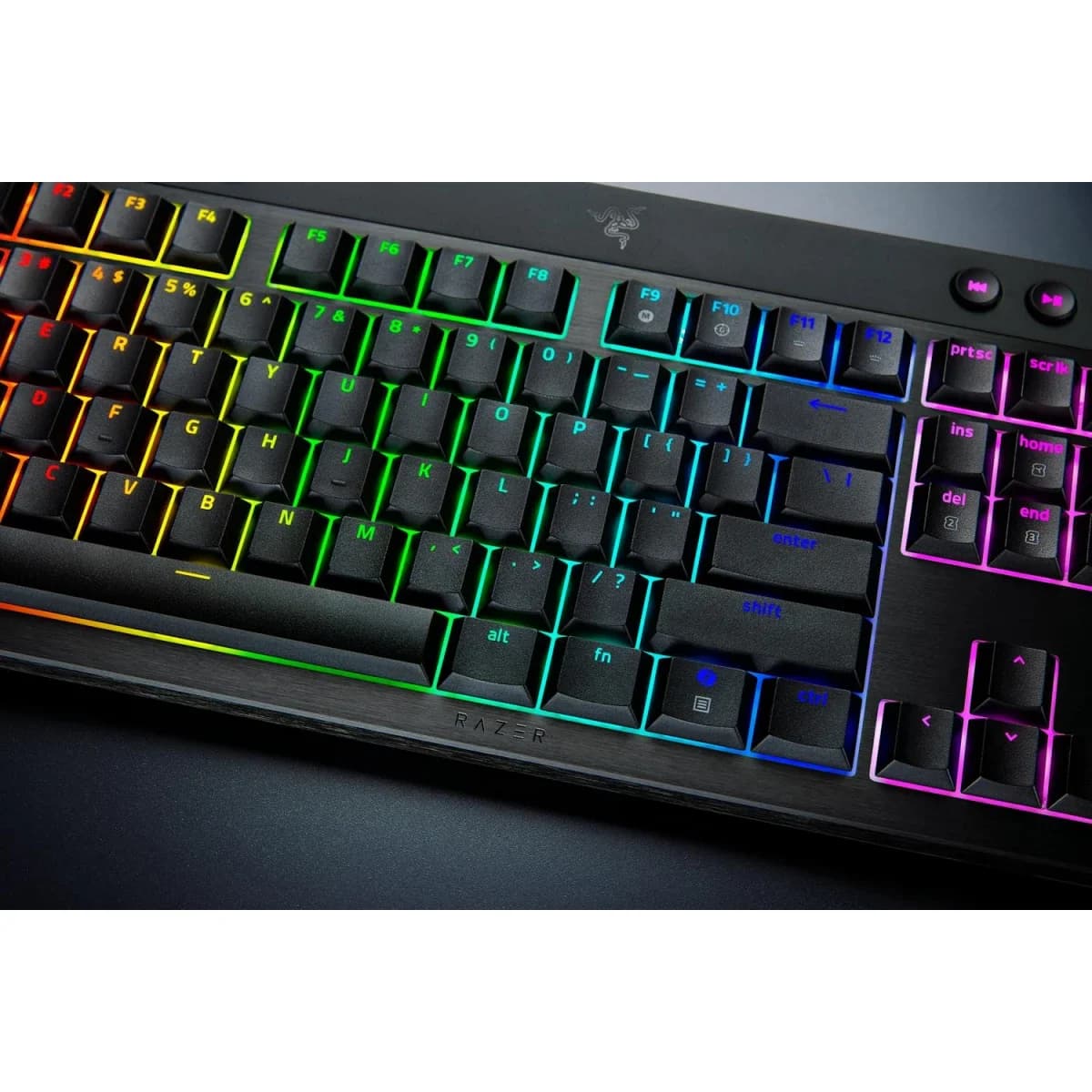 Razer BlackWidow V4 Low-profile HyperSpeed Orange Switch Preto Wireless US Layout
