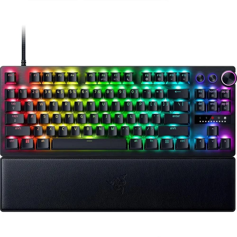 Razer Huntsman V3 Pro TKL Teclado Mecânico Gaming Switch Analog Optical Gen2 US - RZ03-04980100-R3M1
